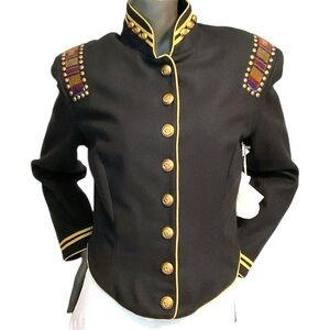 NWT Double D Ranch Wear Navy Blue Wool Jacket